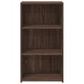 Miniatyrbilde 5 av 11: vidaXL Skjenk brun eik 50x41x93 cm konstruert tre