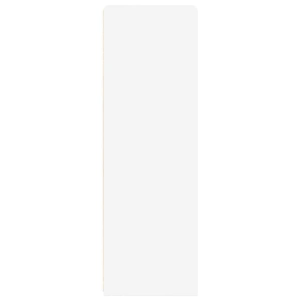 vidaXL reol 45x41x124 cm konstrueret træ hvid