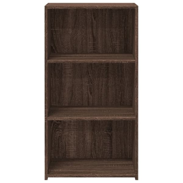 vidaXL skænk 50x41x93 cm konstrueret træ brun egetræsfarve