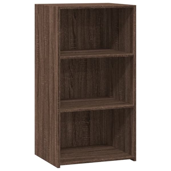 vidaXL skænk 50x41x93 cm konstrueret træ brun egetræsfarve