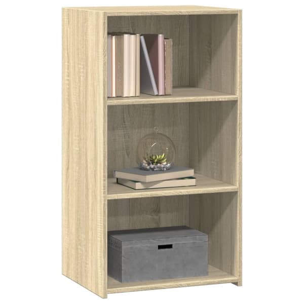 vidaXL reol 50x41x93 cm konstrueret træ sonoma-eg