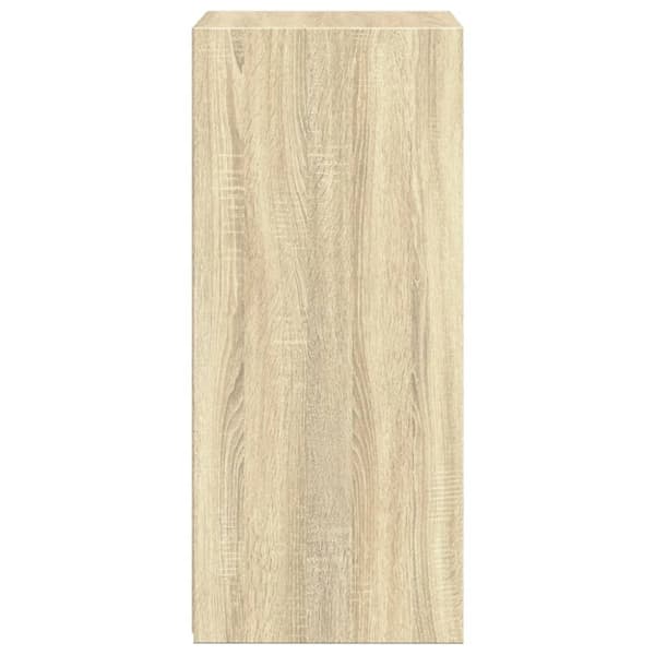 vidaXL reol 50x41x93 cm konstrueret træ sonoma-eg