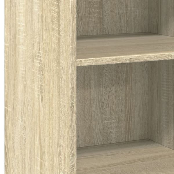 vidaXL reol 50x41x93 cm konstrueret træ sonoma-eg