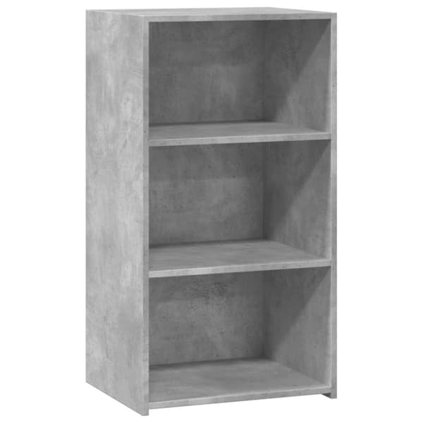 vidaXL reol 50x41x93 cm konstrueret træ betongrå