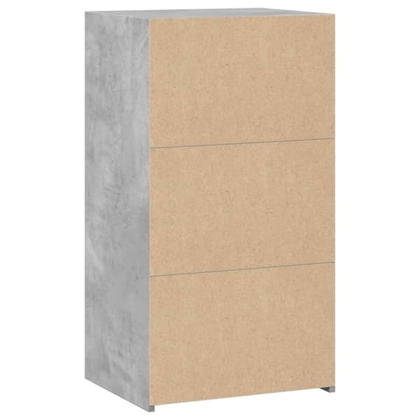 vidaXL reol 50x41x93 cm konstrueret træ betongrå