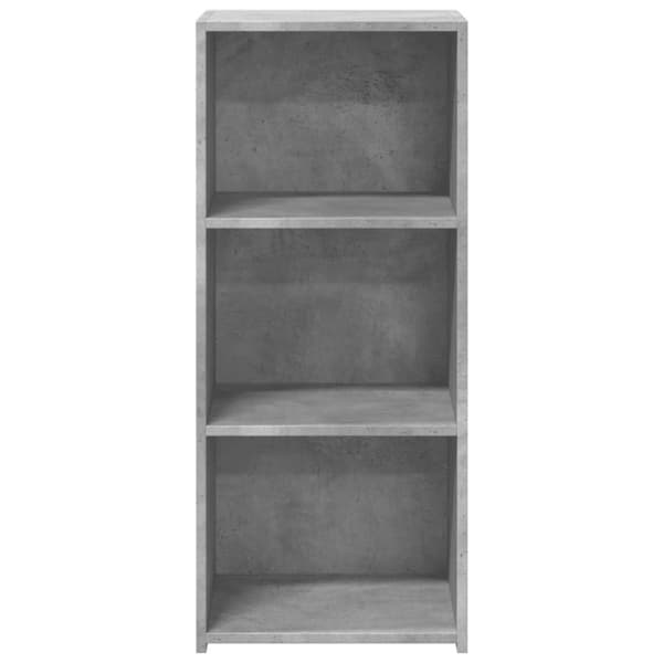 vidaXL Skjenk betonggrå 40x41x93 cm konstruert tre