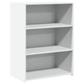 Miniatyrbilde 3 av 11: vidaXL Skjenk hvit 70x41x93 cm konstruert tre