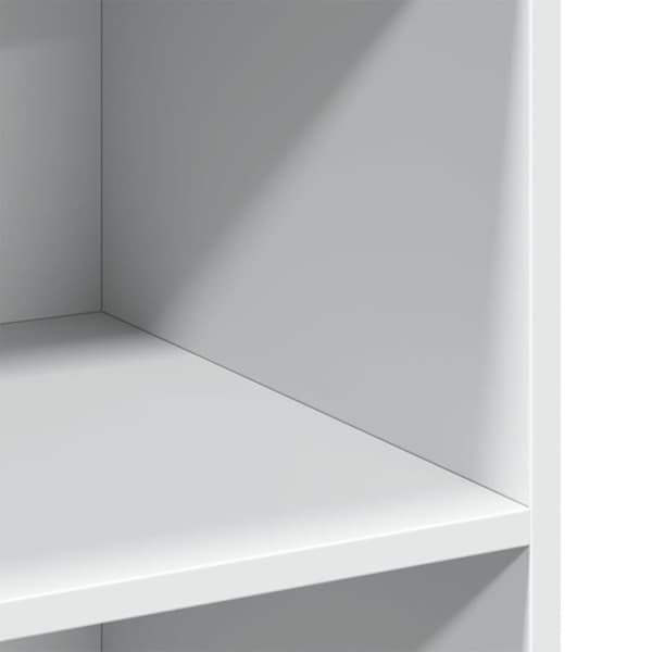 vidaXL Skjenk hvit 70x41x93 cm konstruert tre