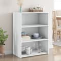 Miniatyrbilde 2 av 11: vidaXL Skjenk hvit 70x41x93 cm konstruert tre