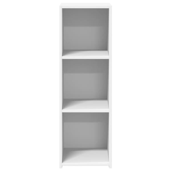 vidaXL Skjenk hvit 30x41x93 cm konstruert tre