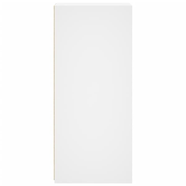 vidaXL Skjenk hvit 30x41x93 cm konstruert tre