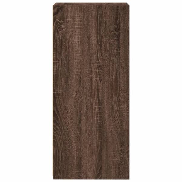 vidaXL reol 30x41x93 cm konstrueret træ brun egetræsfarve