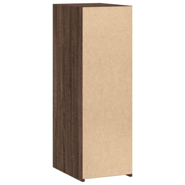 vidaXL reol 30x41x93 cm konstrueret træ brun egetræsfarve