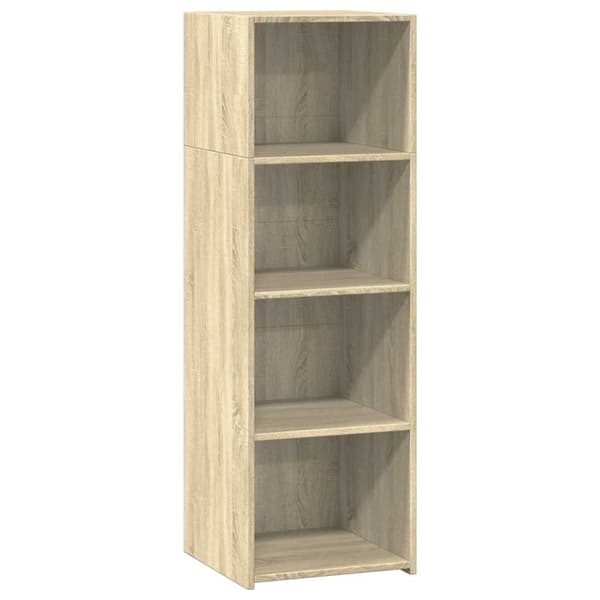 vidaXL Kaappi Sonoma-tammi 40x41x124 cm tekninen puu