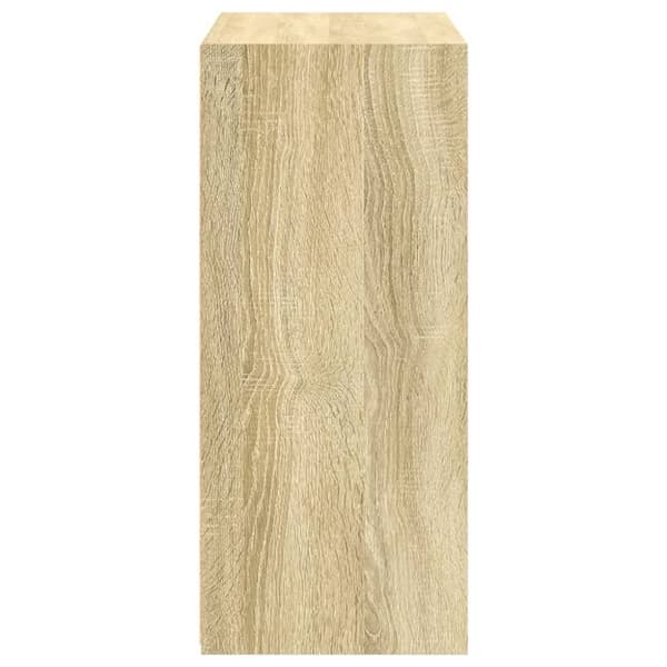vidaXL reol 70x41x93 cm konstrueret træ sonoma-eg