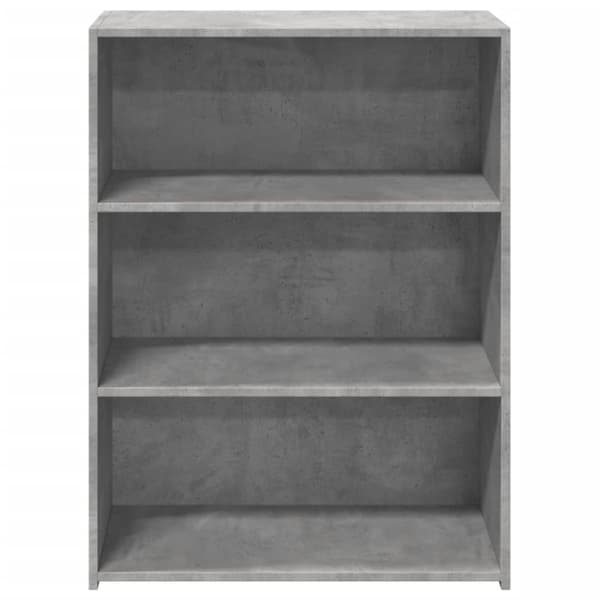 vidaXL reol 70x41x93 cm konstrueret træ betongrå