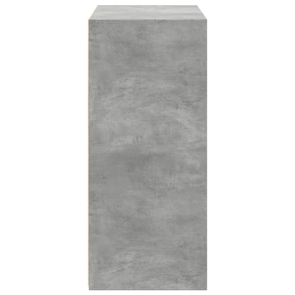 vidaXL reol 70x41x93 cm konstrueret træ betongrå
