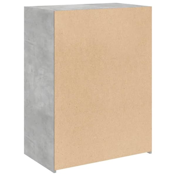 vidaXL reol 70x41x93 cm konstrueret træ betongrå