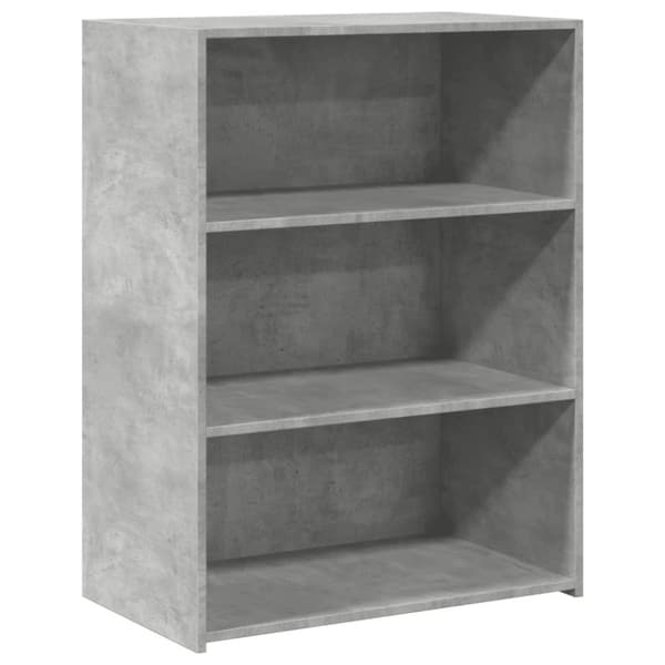 vidaXL reol 70x41x93 cm konstrueret træ betongrå