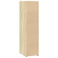 Miniatyrbillede 7 af 11: vidaXL reol 30x41x124 konstrueret træ sonoma-eg