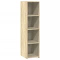 Miniatyrbillede 1 af 11: vidaXL reol 30x41x124 konstrueret træ sonoma-eg