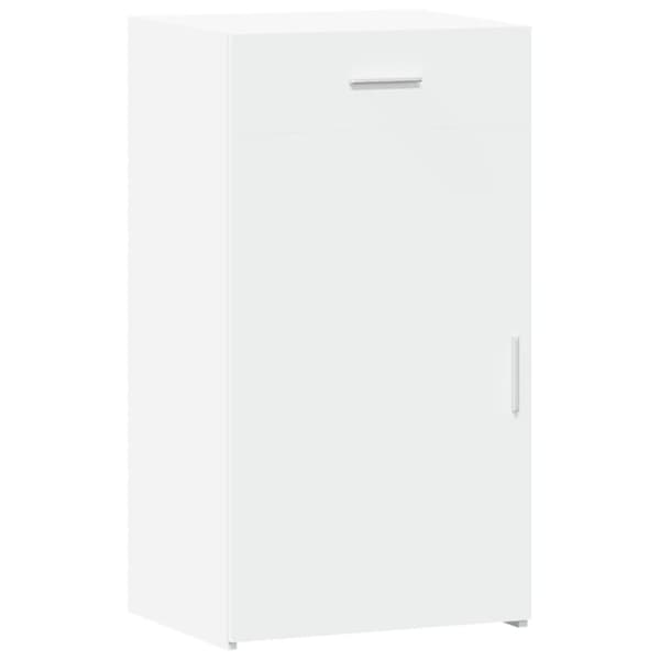 vidaXL skab 50x42,5x93 cm konstrueret træ hvid