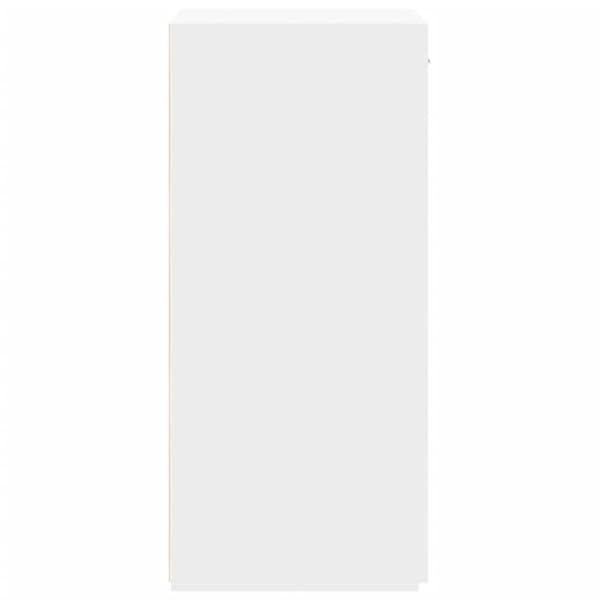 vidaXL skab 50x42,5x93 cm konstrueret træ hvid