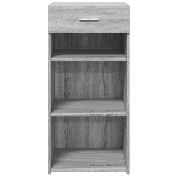 vidaXL skab 45x42,5x93 cm konstrueret træ grå sonoma-eg