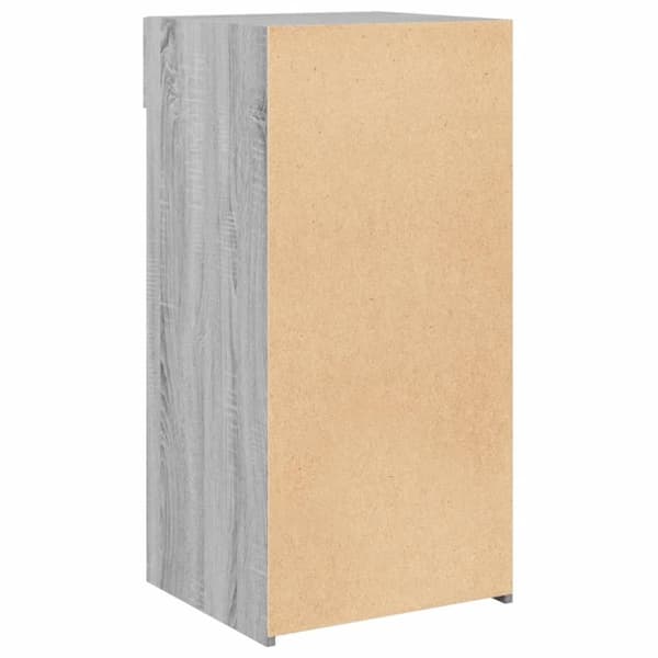 vidaXL skab 45x42,5x93 cm konstrueret træ grå sonoma-eg
