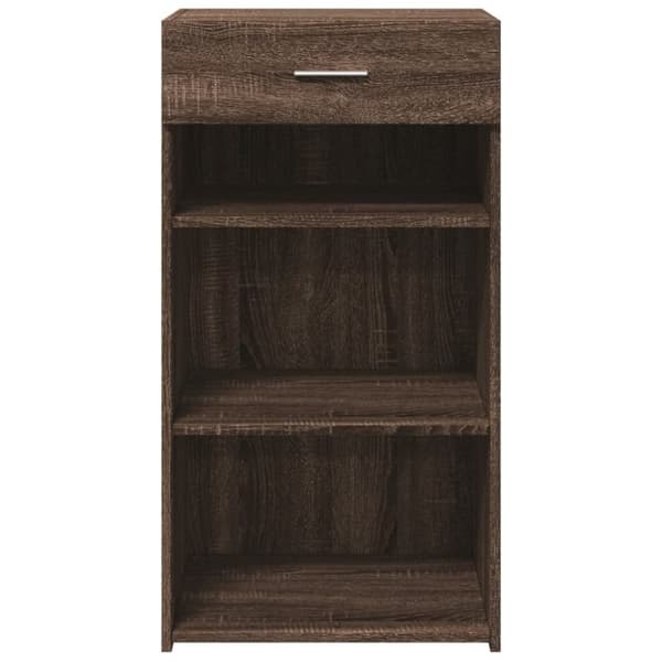 vidaXL Senkki ruskea tammi 50x42,5x93 cm tekninen puu