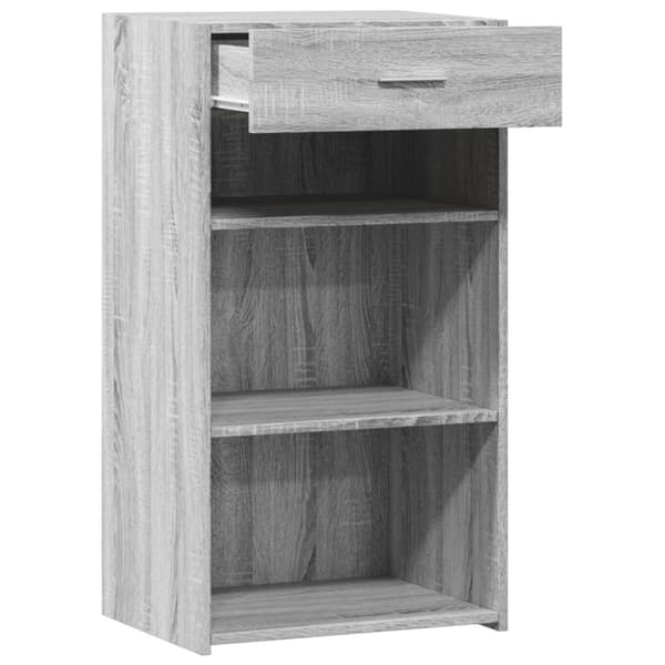vidaXL Senkki harmaa Sonoma 50x42,5x93 cm tekninen puu