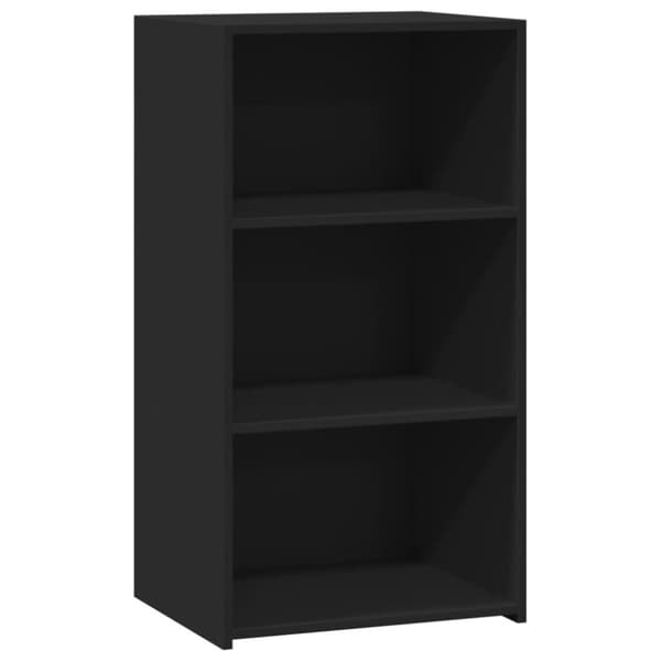 vidaXL reol 50x41x93 cm konstrueret træ sort