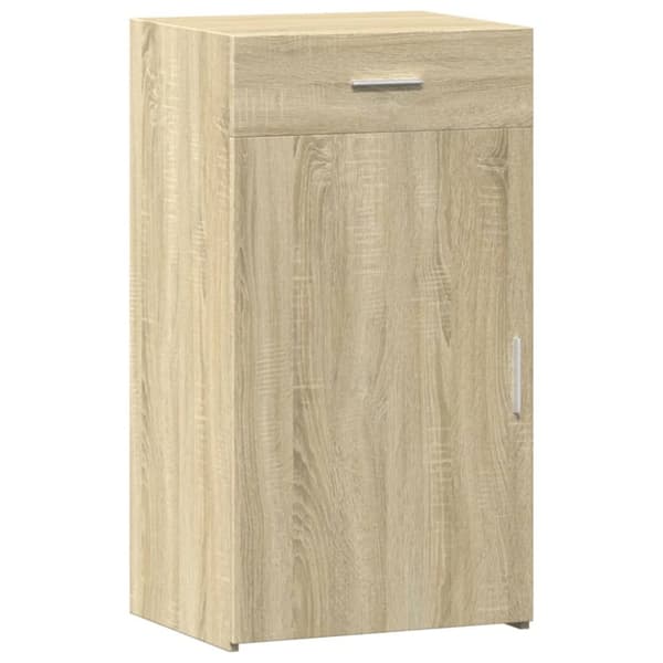 vidaXL skab 50x42,5x93 cm konstrueret træ sonoma-eg