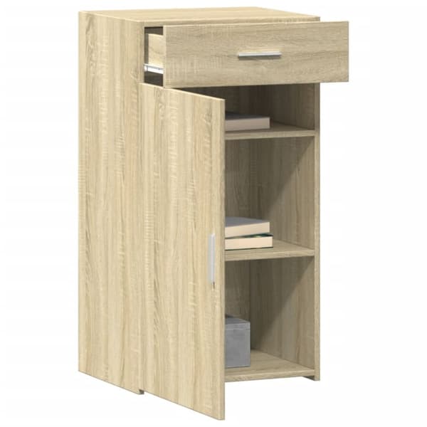 vidaXL skab 50x42,5x93 cm konstrueret træ sonoma-eg