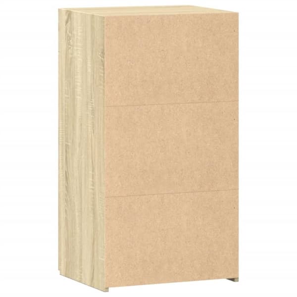 vidaXL skab 50x42,5x93 cm konstrueret træ sonoma-eg