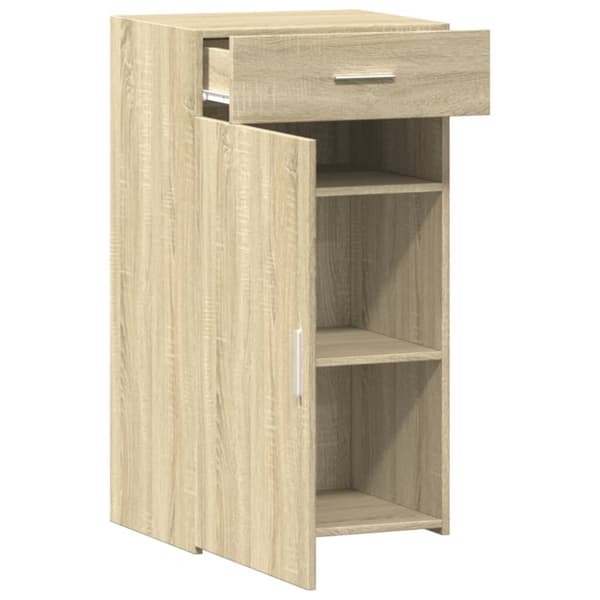 vidaXL skab 50x42,5x93 cm konstrueret træ sonoma-eg