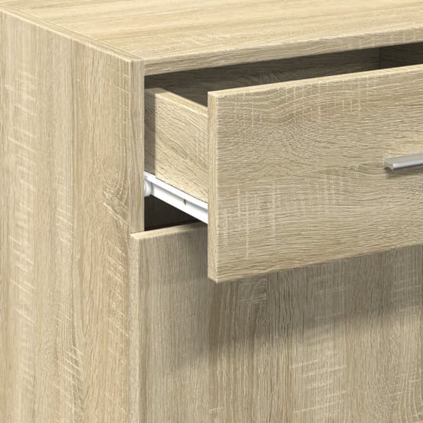 vidaXL skab 50x42,5x93 cm konstrueret træ sonoma-eg