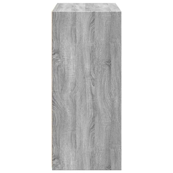 vidaXL Skjenk grå sonoma 70x41x93 cm konstruert tre