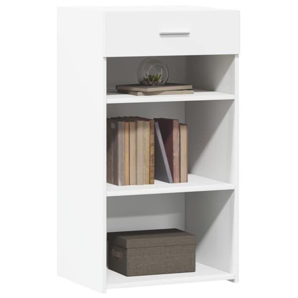 vidaXL Skänk vit 50x42,5x93 cm konstruerat trä