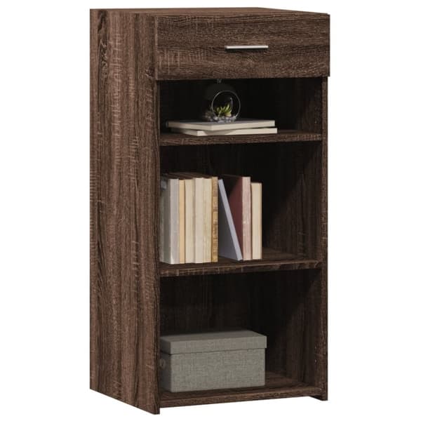 vidaXL Skjenk brun eik 45x42,5x93 cm konstruert tre