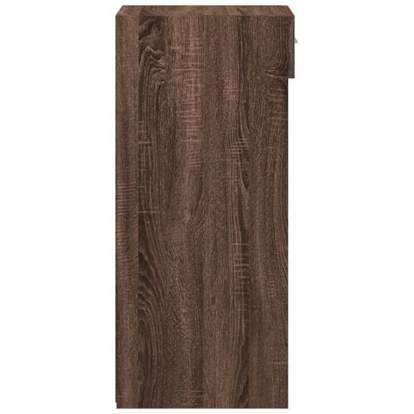 vidaXL Skjenk brun eik 45x42,5x93 cm konstruert tre