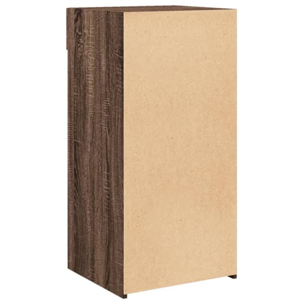 vidaXL Skjenk brun eik 45x42,5x93 cm konstruert tre