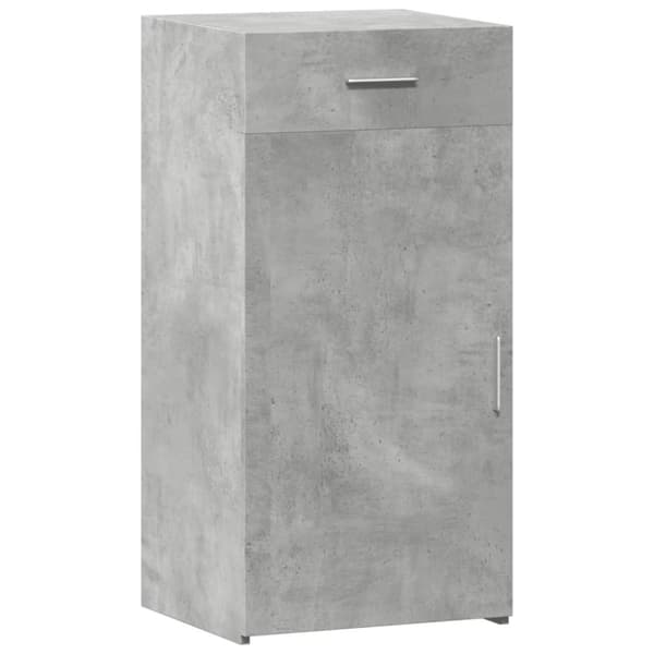 vidaXL Skjenk betonggrå 45x42,5x93 cm konstruert tre