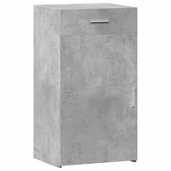 vidaXL Skänk betonggrå 50x42,5x93 cm konstruerat trä