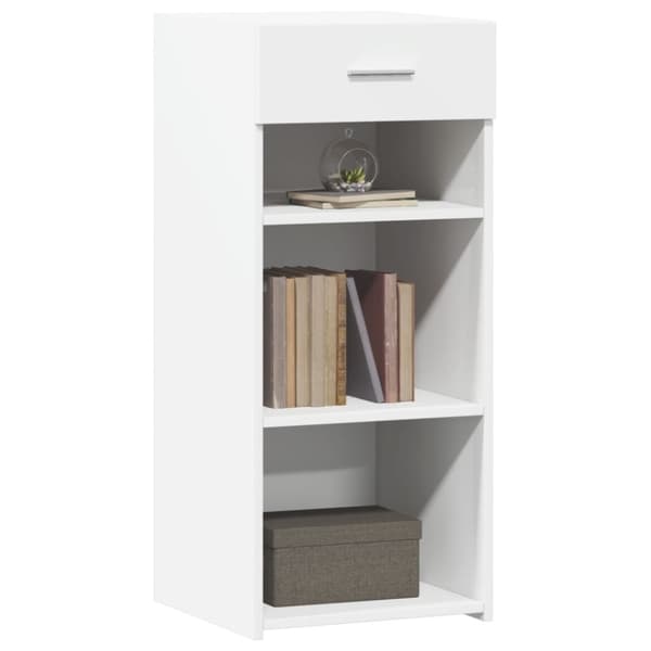 vidaXL Skänk vit 40x42,5x93 cm konstruerat trä