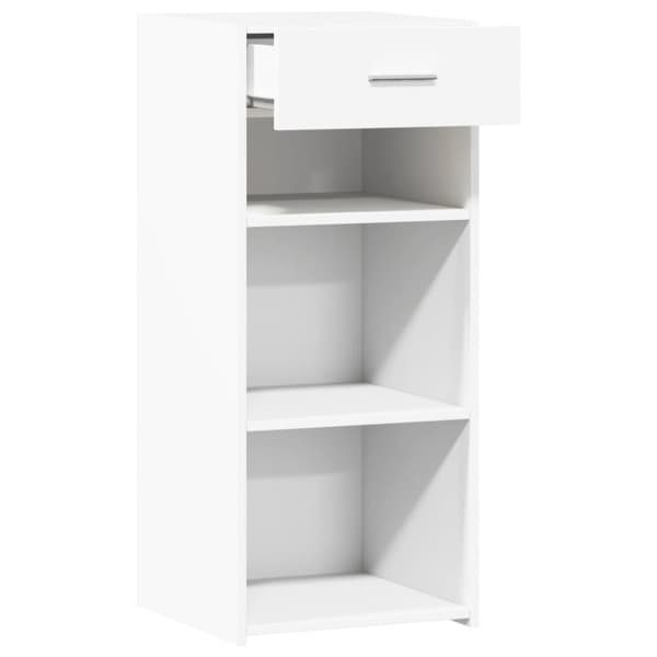 vidaXL Skänk vit 40x42,5x93 cm konstruerat trä