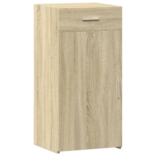vidaXL Skjenk sonoma eik 45x42,5x93 cm konstruert tre