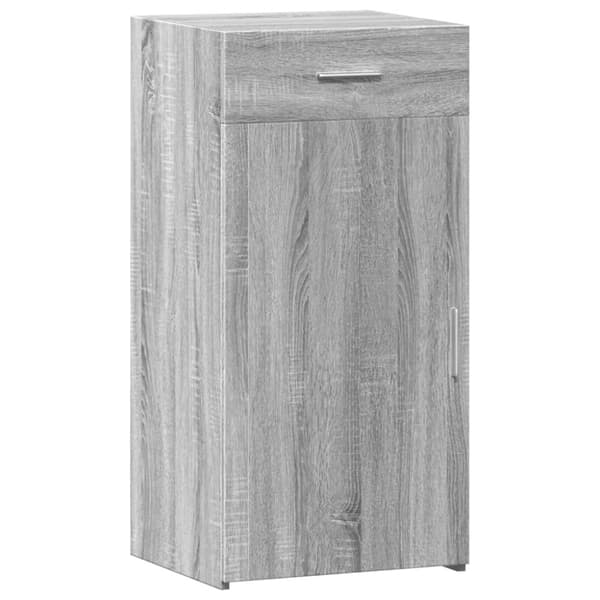 vidaXL Skjenk grå sonoma 45x42,5x93 cm konstruert tre