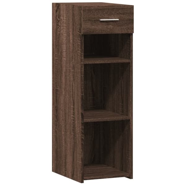 vidaXL Skjenk brun eik 40x42,5x93 cm konstruert tre