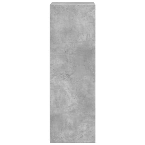 vidaXL reol 50x41x124 cm konstrueret træ betongrå